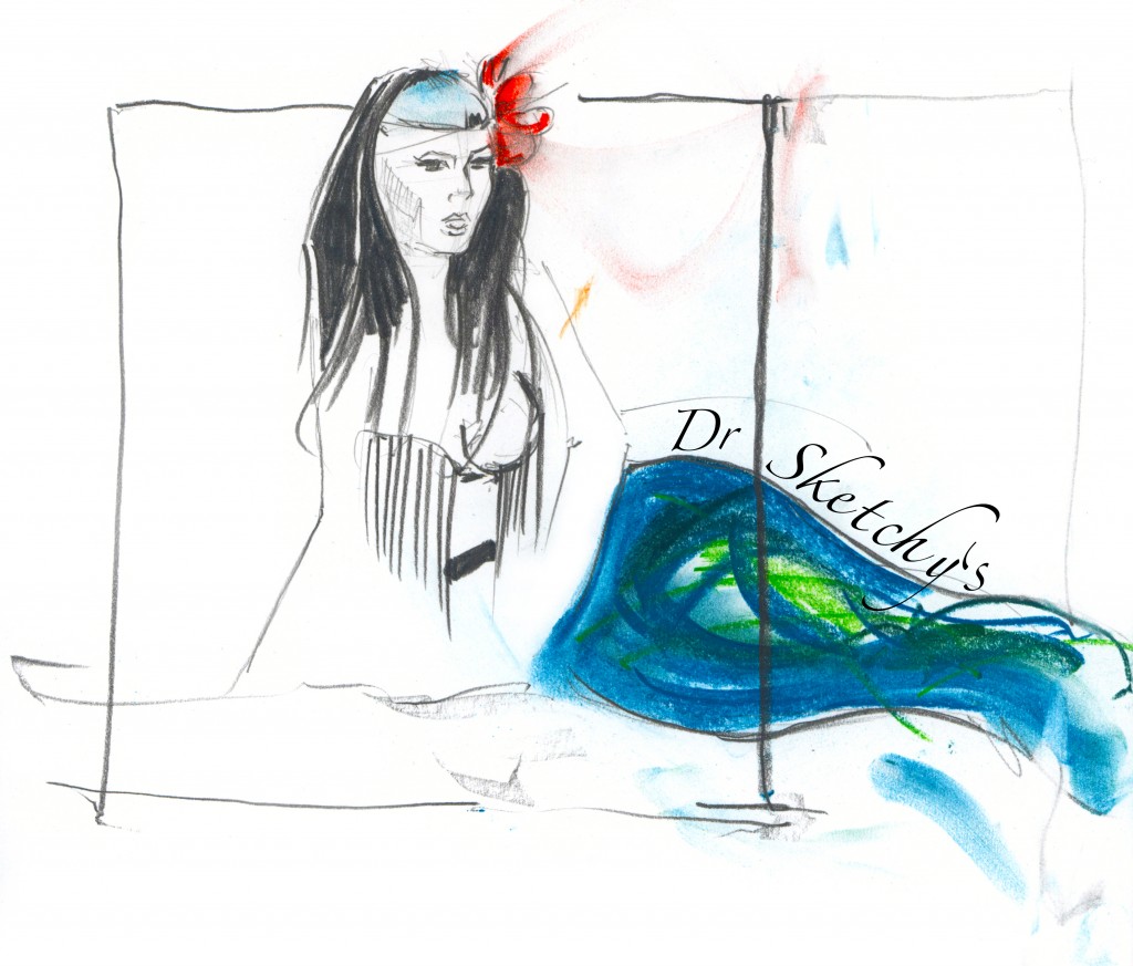 Dr sketchys mermaid sketch