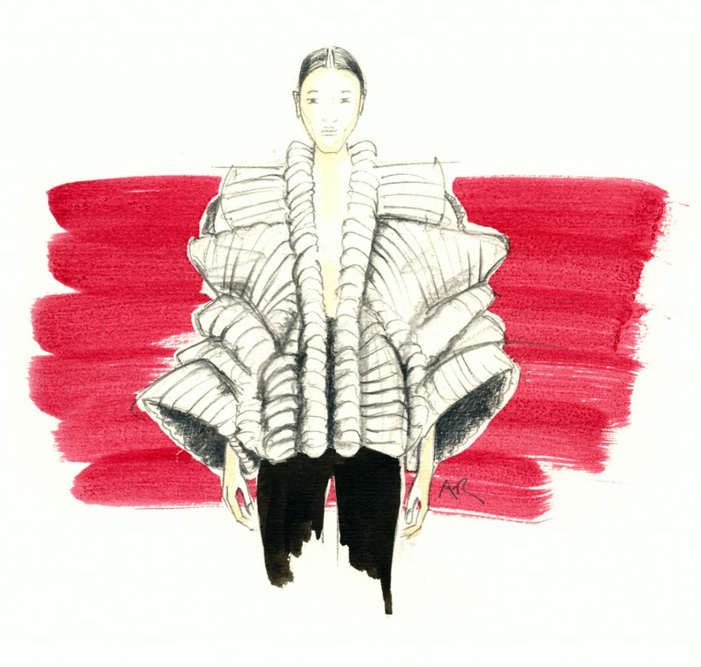 Angie Rehe Endless Garment RMIT fashion illustration