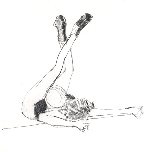 Dr Sketchy burlesque drawing