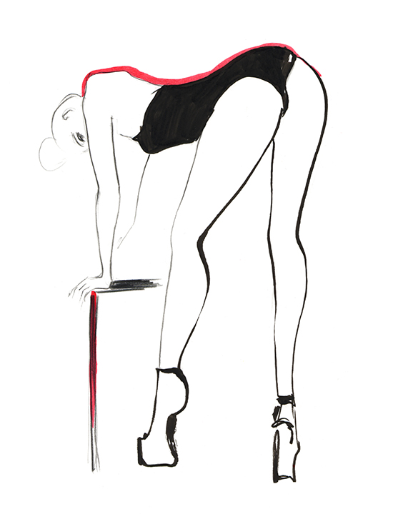 Dr Sketchy legs drawing