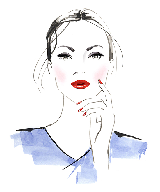 Jetstar_beauty_face_watercolour_fashion_illustration